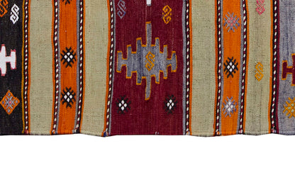 Vintage Kilim Rug,Sivas Kilim 3" x 4'2" feet 89 x 128 cm