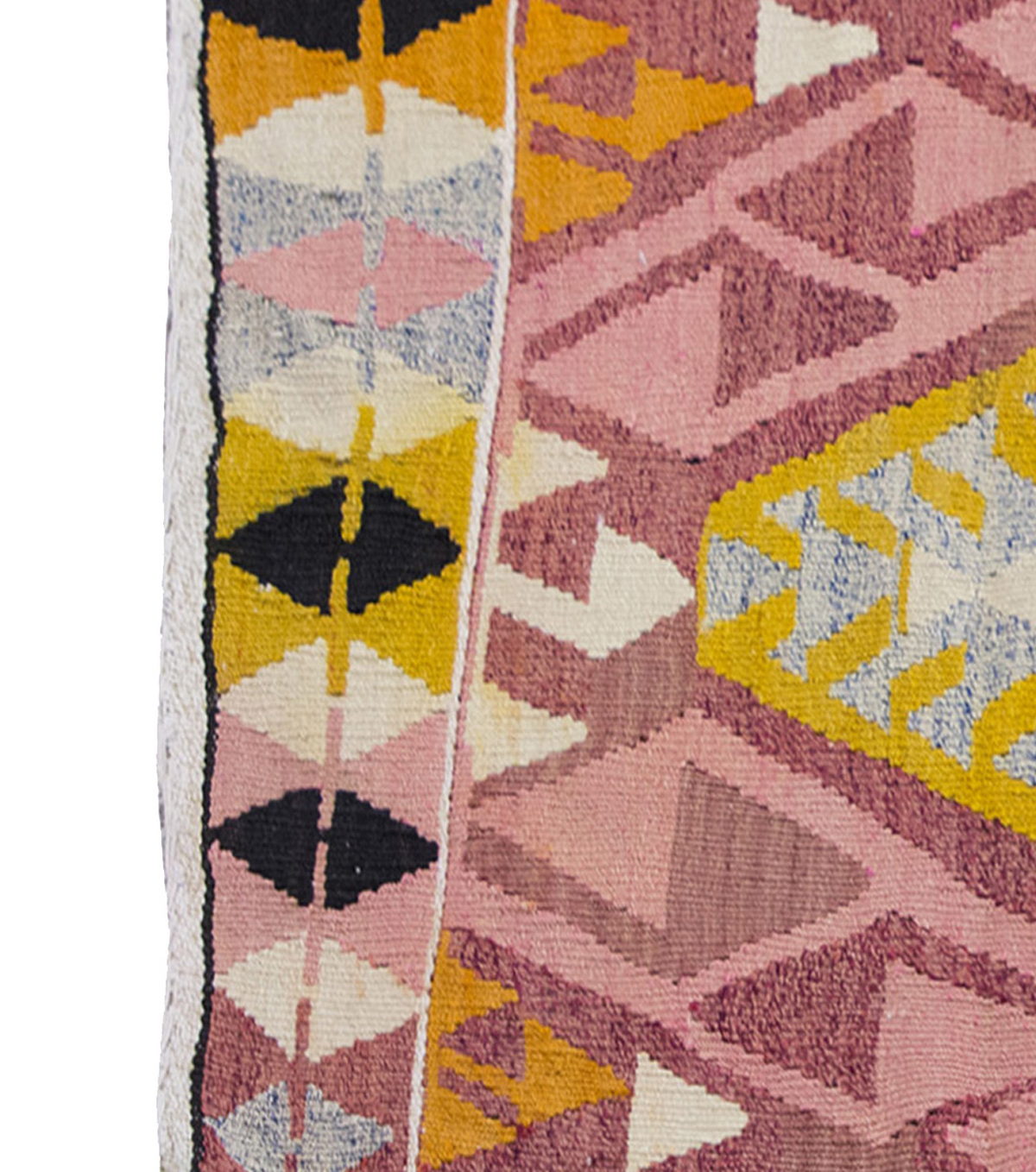 Vintage Kilim Rug,Adana Kilim 3" x 4'4" feet 88 x 131 cm