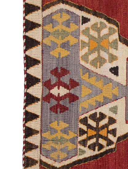 Vintage Kilim Rug,Anamur Kilim 3" x 4'4" feet 91 x 133 cm