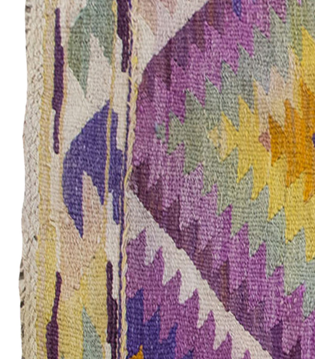 Vintage Kilim Rug,Denizli Kilim 3" x 4'4" feet 92 x 131 cm