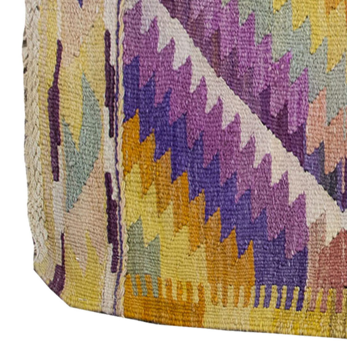 Vintage Kilim Rug,Denizli Kilim 3" x 4'4" feet 92 x 131 cm