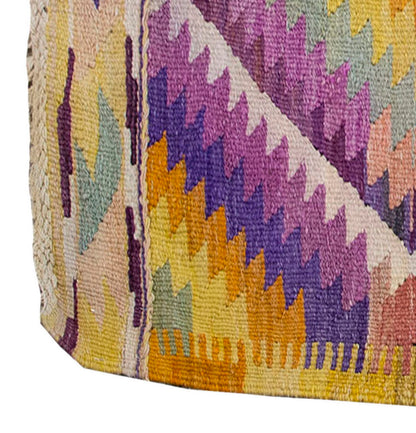 Vintage Kilim Rug,Denizli Kilim 3" x 4'4" feet 92 x 131 cm