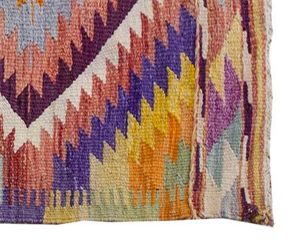 Vintage Kilim Rug,Denizli Kilim 3" x 4'4" feet 92 x 131 cm