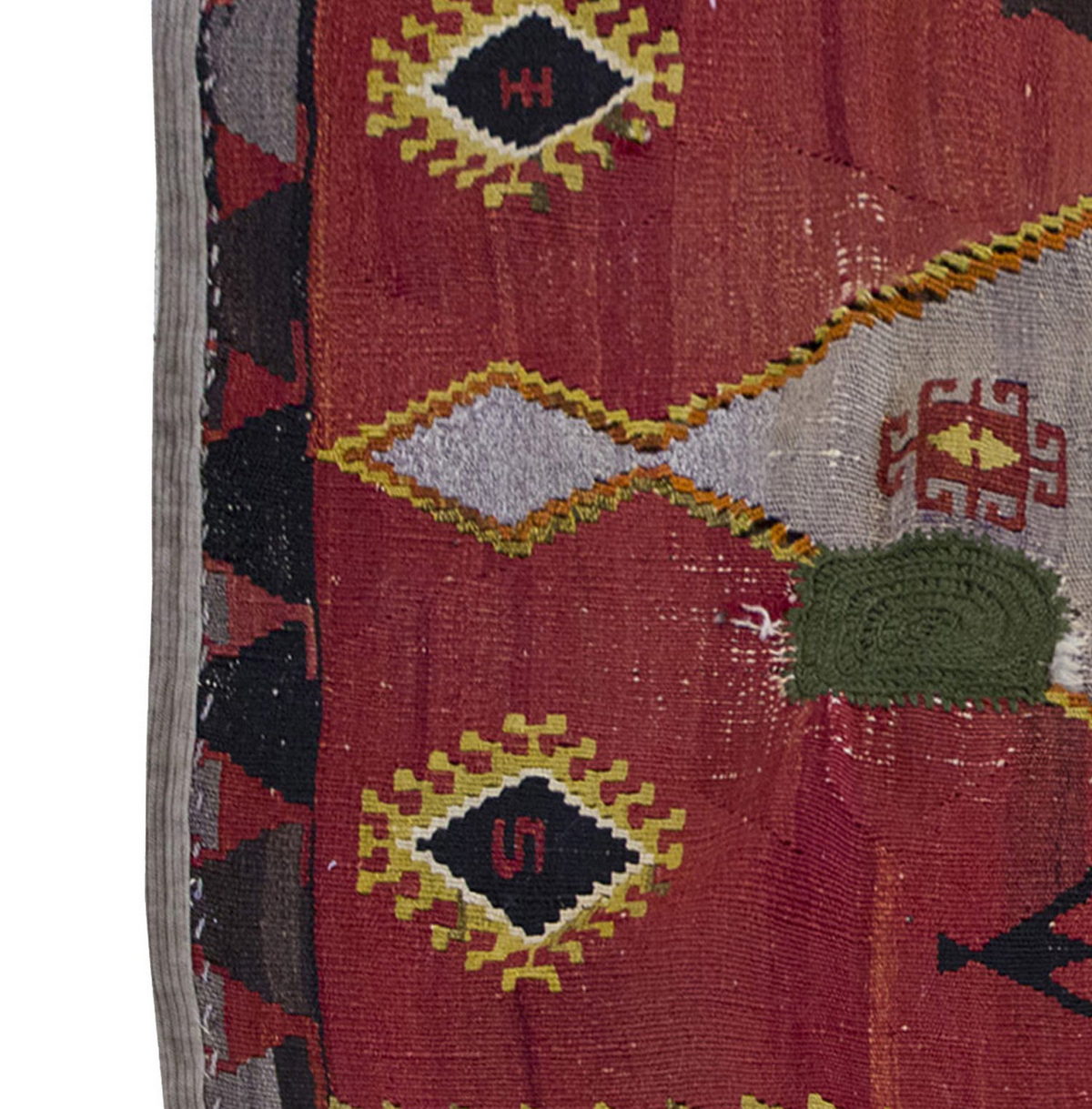 Vintage Kilim Rug,Emirdağ Kilim 3" x 4'6" feet 89 x 138 cm