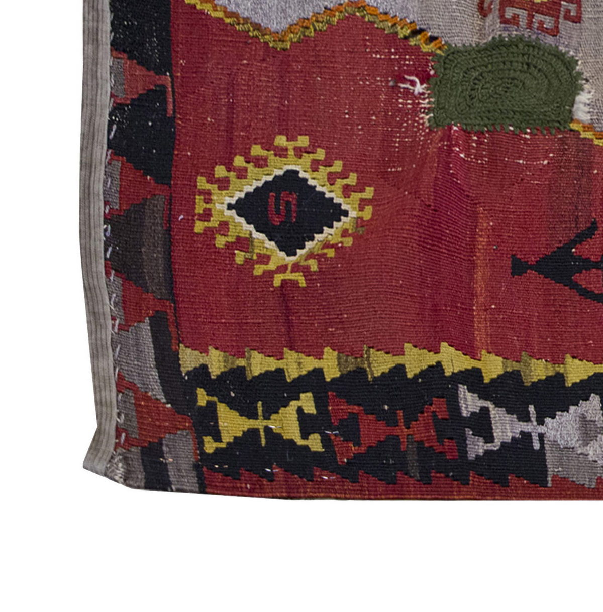 Vintage Kilim Rug,Emirdağ Kilim 3" x 4'6" feet 89 x 138 cm