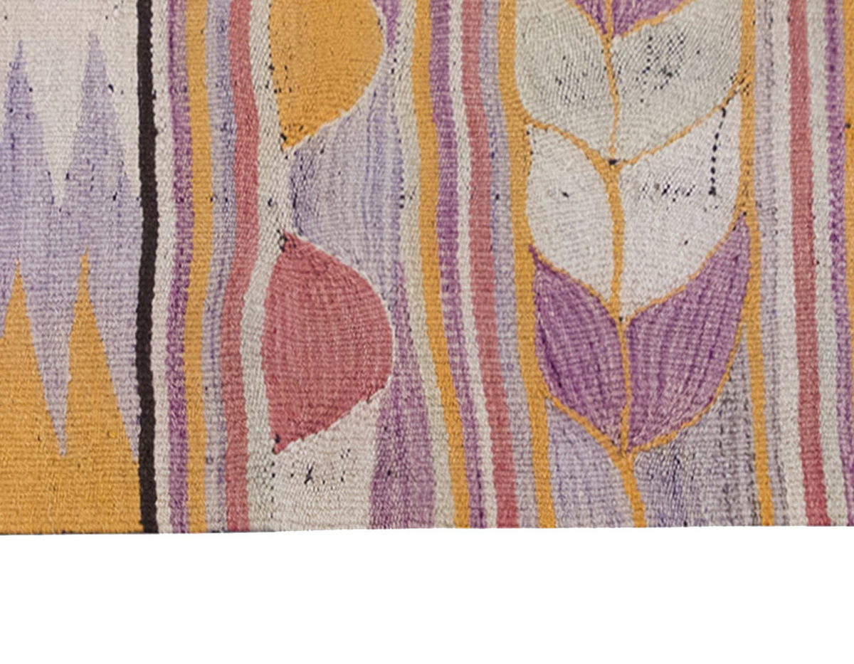 Vintage Kilim Rug,Konya Kilim 3" x 4'6" feet 91x 138 cm