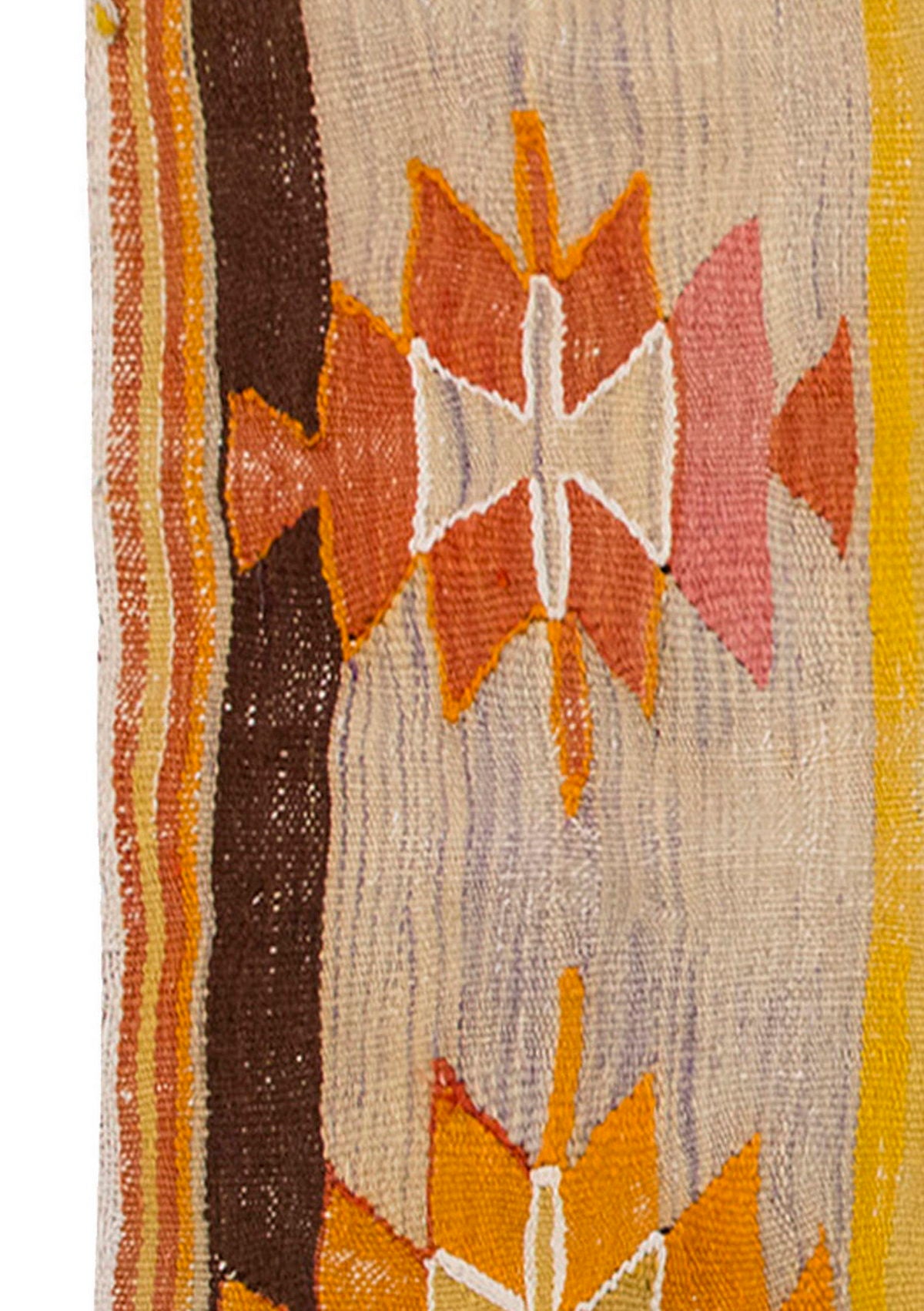 Vintage Kilim Rug,Afyon Kilim 3" x 4'6" feet 93 x 138 cm
