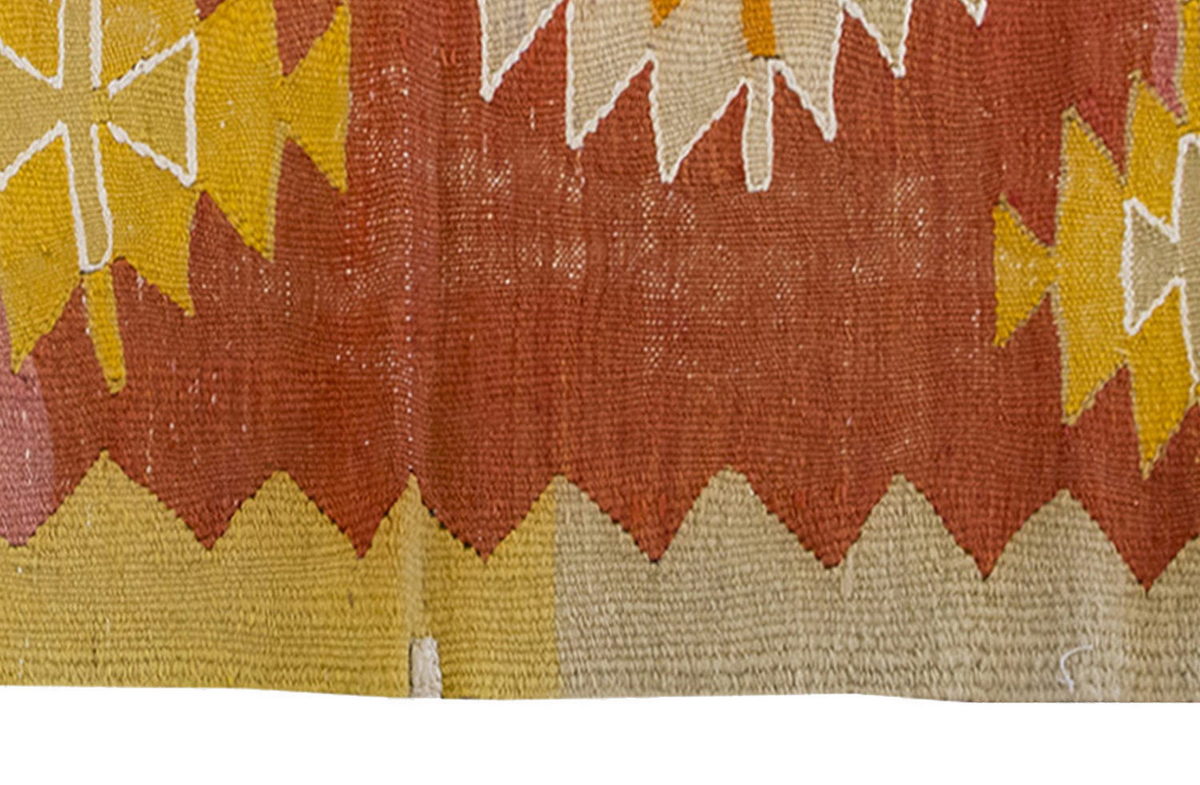 Vintage Kilim Rug,Afyon Kilim 3" x 4'6" feet 93 x 138 cm