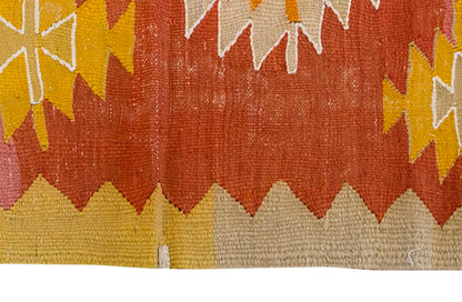 Vintage Kilim Rug,Afyon Kilim 3" x 4'6" feet 93 x 138 cm