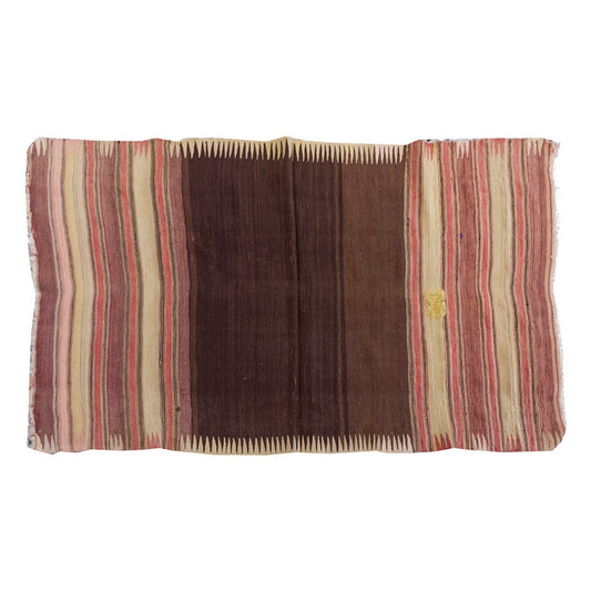Vintage Kilim Rug,Konya Kilim 3" x 4'8" feet 86 x 142 cm