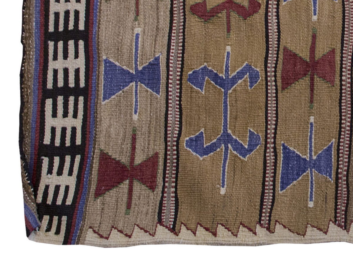 Vintage Kilim Rug,Mut Kilim 3" x 4'9" feet 92 x 145 cm