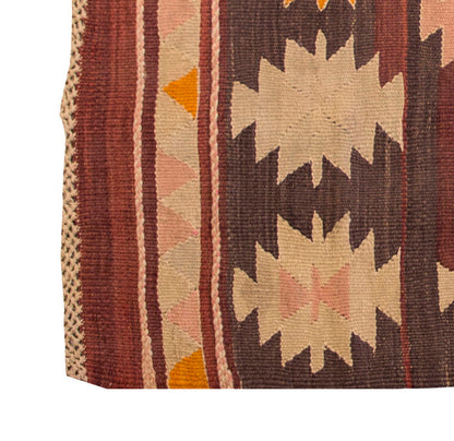 Vintage Kilim Rug,Denizli Kilim 3" x 5" feet 88 x 152 cm