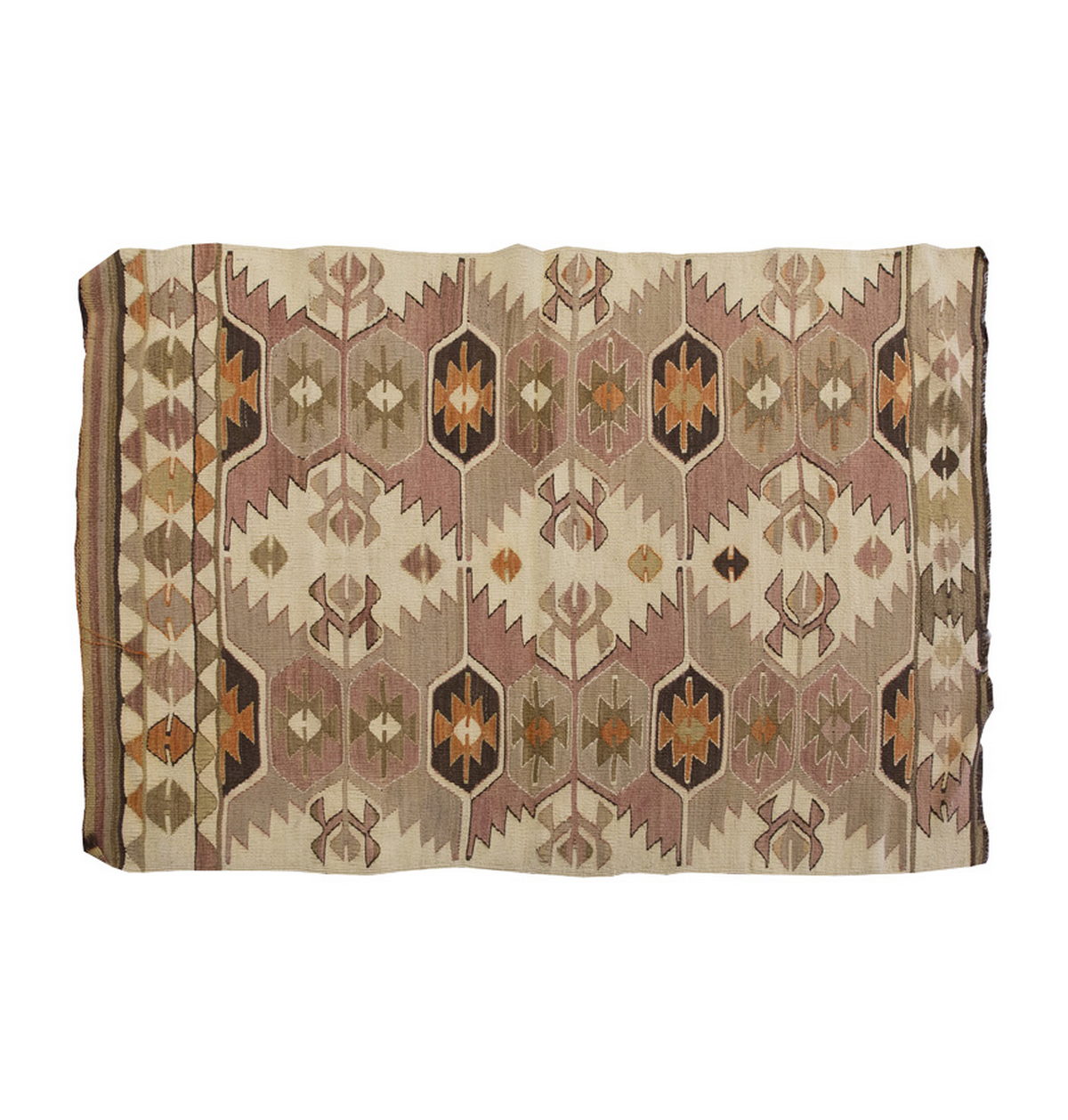 Vintage Kilim Rug,Anamur Kilim 3" x 5" feet 92 x 148 cm