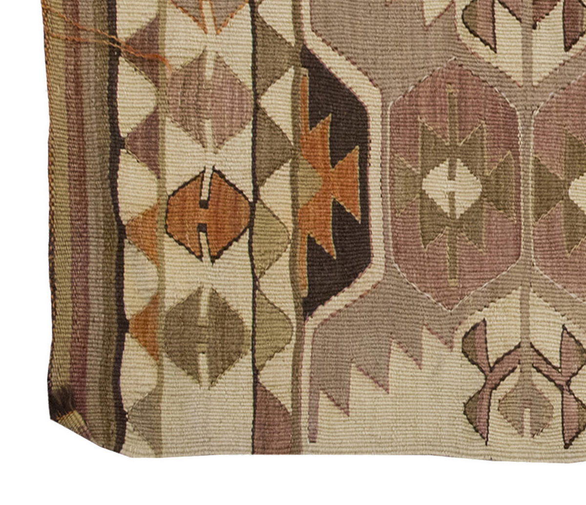 Vintage Kilim Rug,Anamur Kilim 3" x 5" feet 92 x 148 cm