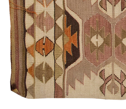Vintage Kilim Rug,Anamur Kilim 3" x 5" feet 92 x 148 cm