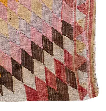 Vintage Kilim Rug,Denizli Kilim 3'1" x 3'9" feet 95 x 115 cm