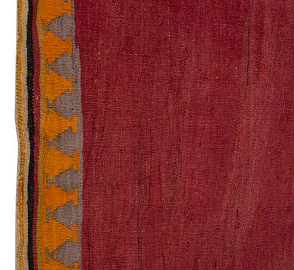 Vintage Kilim Rug,Konya Kilim 3'1" x 4'2" feet 95 x 127 cm
