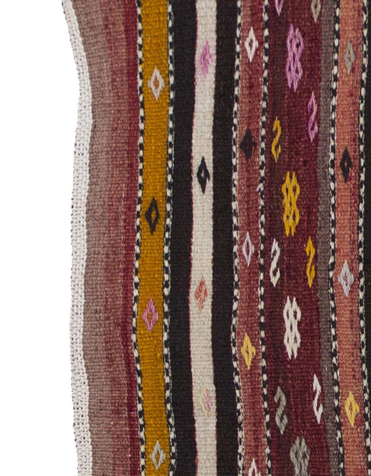 Vintage Kilim Rug,Konya Kilim 3'1" x 4'3" feet 94 x 130 cm