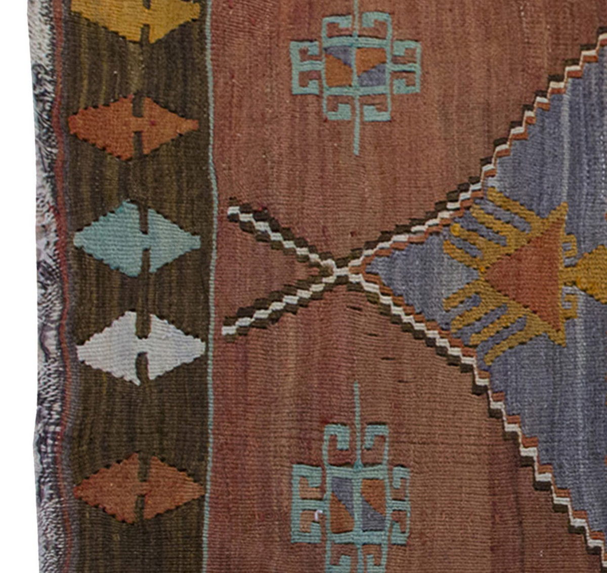 Vintage Kilim Rug,Afyon Emirdağ Kilim 3'1" x 5" feet 95 x 154 cm