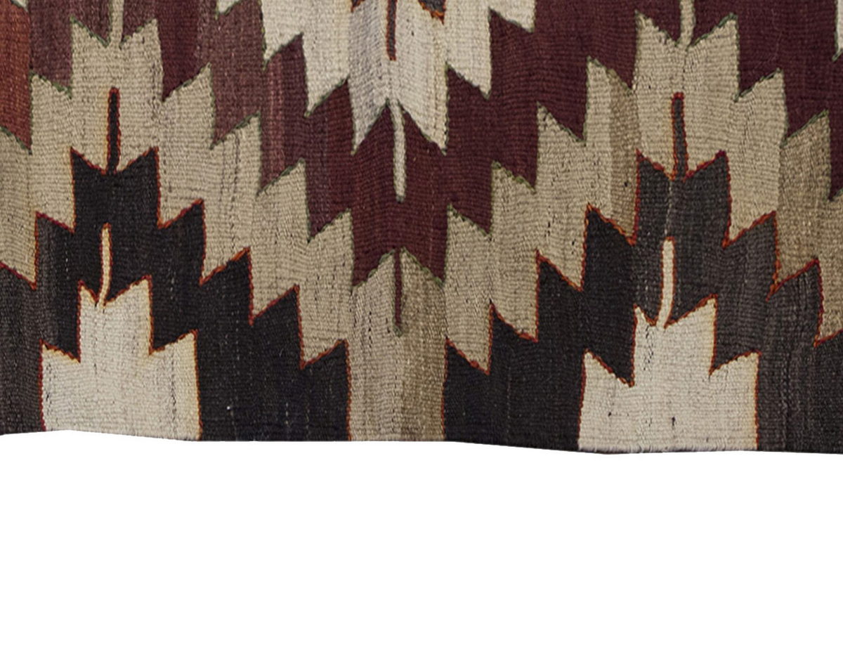 Vintage Anamur Kilim Rug, South Part of Turkey Kilim 3'1" x 5'7" feet 95 x 170 cm