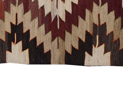 Vintage Anamur Kilim Rug, South Part of Turkey Kilim 3'1" x 5'7" feet 95 x 170 cm