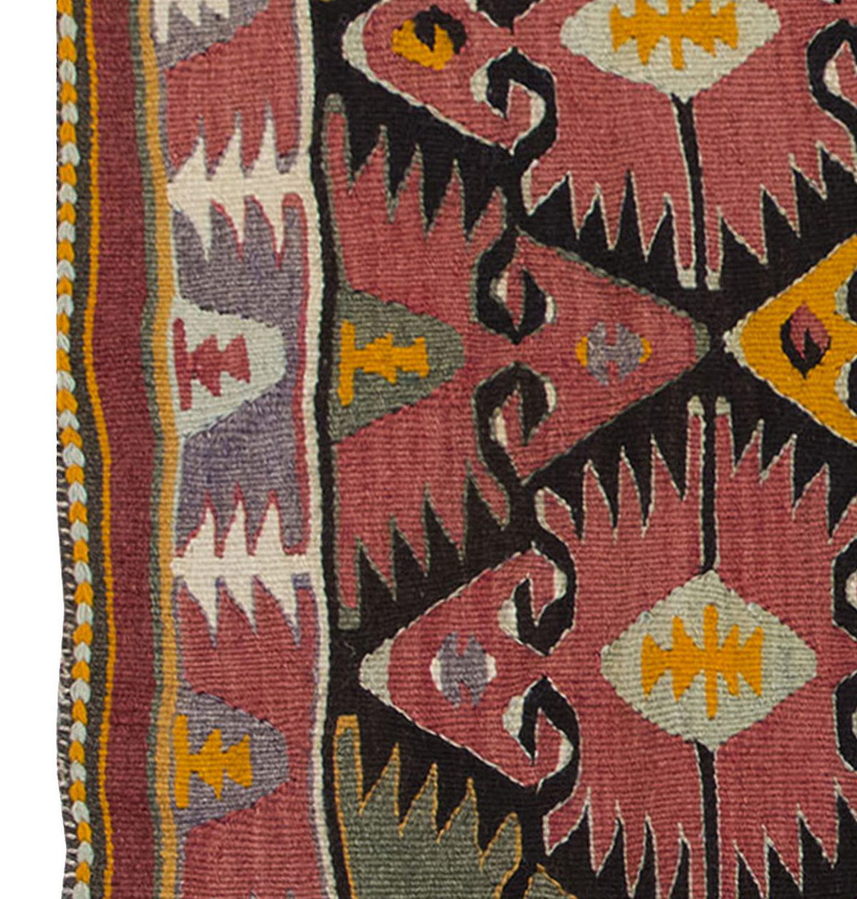 Vintage Kilim Rug,Annamur Kilim 3'2" x 4'5" feet 96 x 135 cm