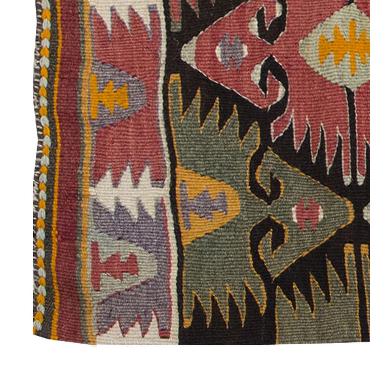 Vintage Kilim Rug,Annamur Kilim 3'2" x 4'5" feet 96 x 135 cm