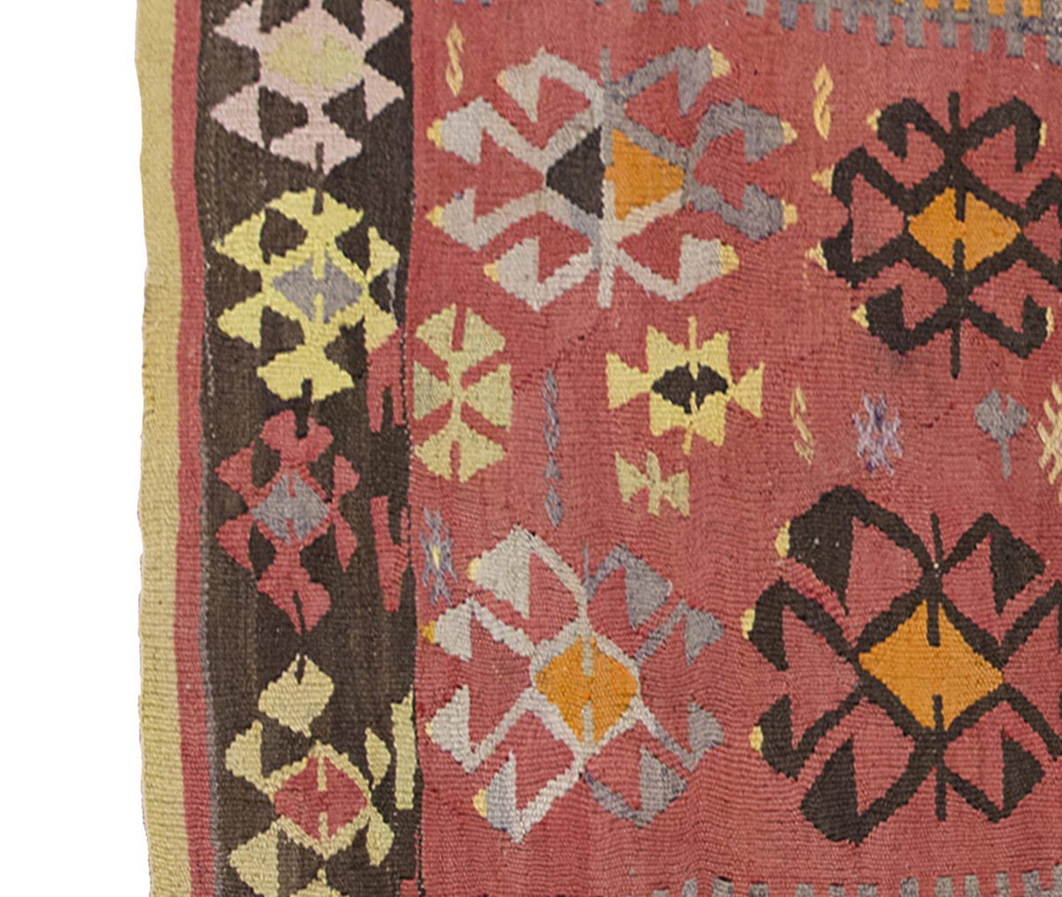 Vintage Kilim Rug,Konya Kilim 3'2" x 5" feet 96 x 150 cm