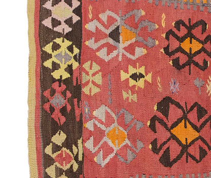 Vintage Kilim Rug,Konya Kilim 3'2" x 5" feet 96 x 150 cm