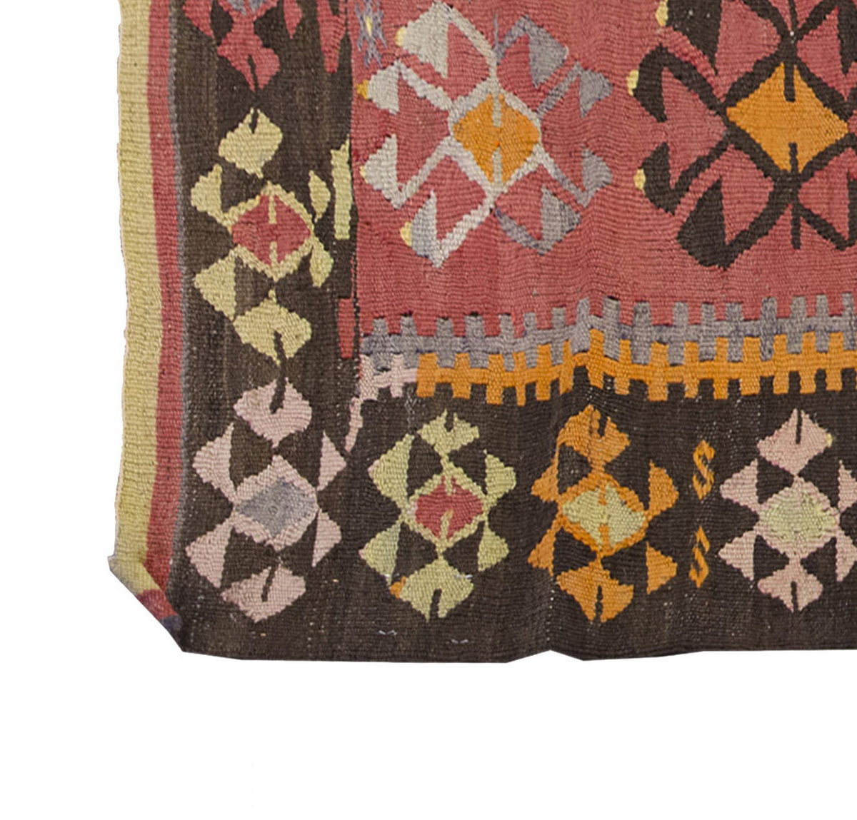 Vintage Kilim Rug,Konya Kilim 3'2" x 5" feet 96 x 150 cm