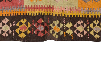 Vintage Kilim Rug,Konya Kilim 3'2" x 5" feet 96 x 150 cm