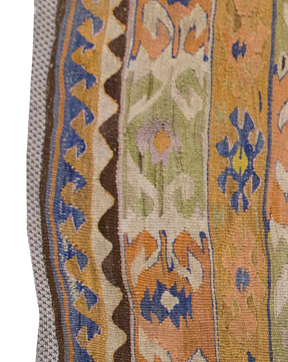 Vintage Kilim Rug,Nomdic Kilim 3'2" x 5'9" feet 97 x 176 cm