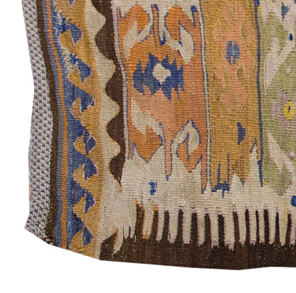 Vintage Kilim Rug,Nomdic Kilim 3'2" x 5'9" feet 97 x 176 cm