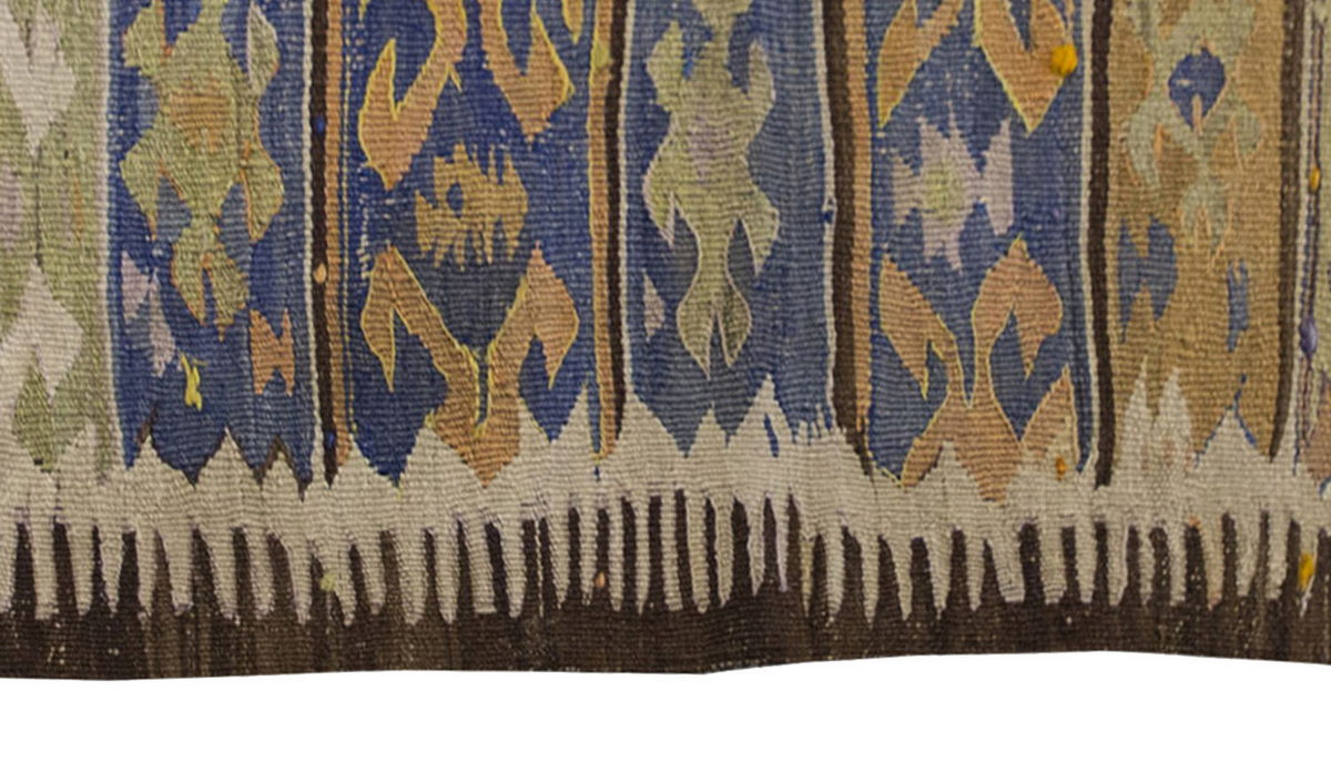 Vintage Kilim Rug,Nomdic Kilim 3'2" x 5'9" feet 97 x 176 cm