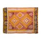 Vintage Kilim Rug,Denizli Eşme Kilim 3'3" x 4'8" feet 100 x 142 cm