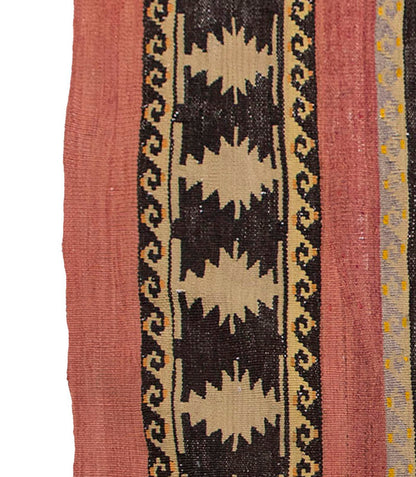 Vintage Kilim Rug,Sivas Kilim 3'4" x 5'2" feet 101 x 157 cm