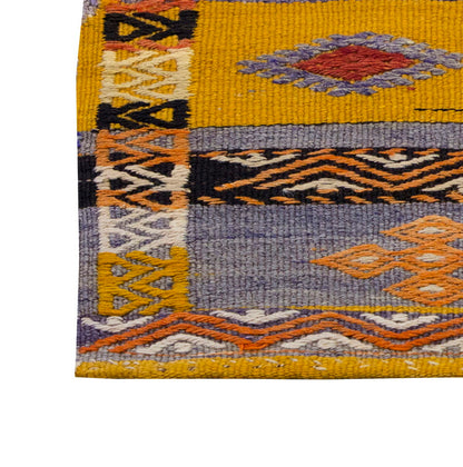 Vintage Kilim Rug,West Part of Turkey Kilim 3'5" x 3'6" feet 103 x 106 cm