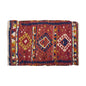 Vintage Kilim Rug, Nomadic Kilim 3'5" x 4'2" feet 105 x 127 cm