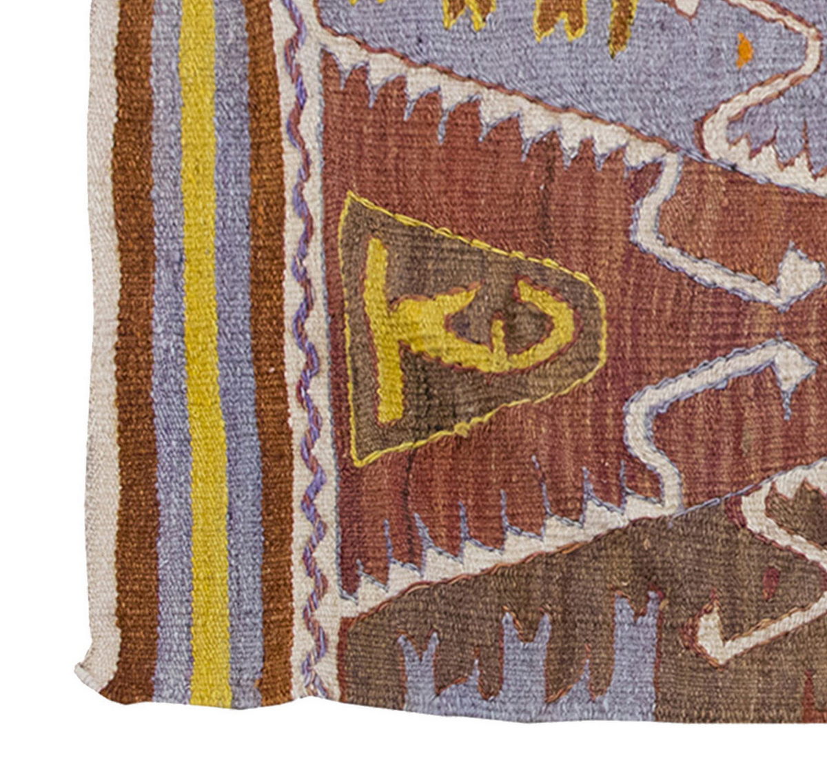 Vintage Kilim Rug,Nomadic Barac Kilim 3'5" x 4'6" feet 104 x 138 cm