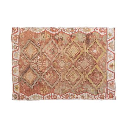 Vintage Kilim Rug,Adana Kilim 3'5" x 5" feet 105 x 153 cm