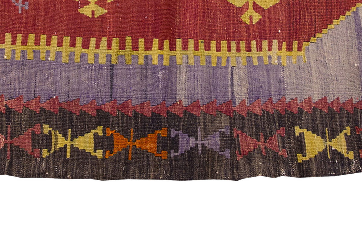 Vintage Kilim Rug,Emirdağ Kilim 3'5" x 5" feet 105 x 154 cm