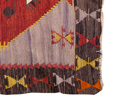 Vintage Kilim Rug,Emirdağ Kilim 3'5" x 5" feet 105 x 154 cm