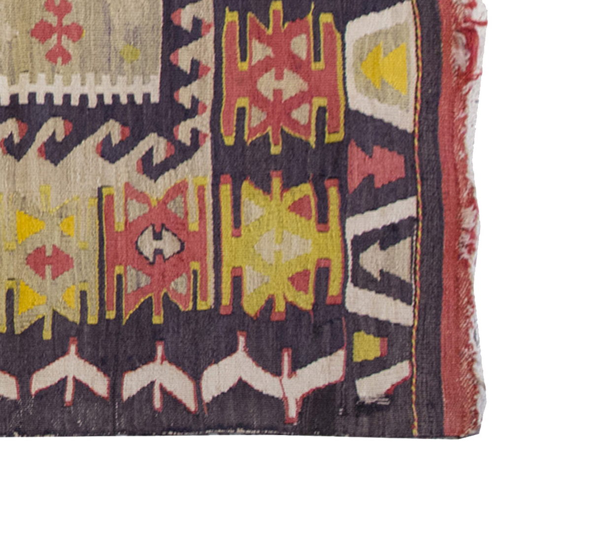 Vintage Kilim Rug,Konya Kilim 3'5" x 5'4" feet 103 x 163 cm