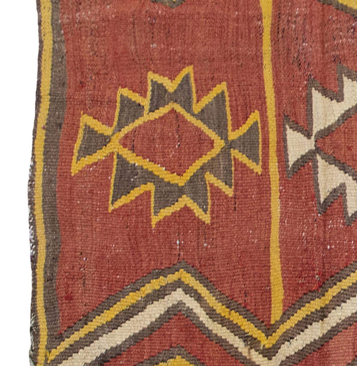 Vintage Kilim Rug,Manastır Kilim 3'5" x 5'8" feet 105 x 172 cm