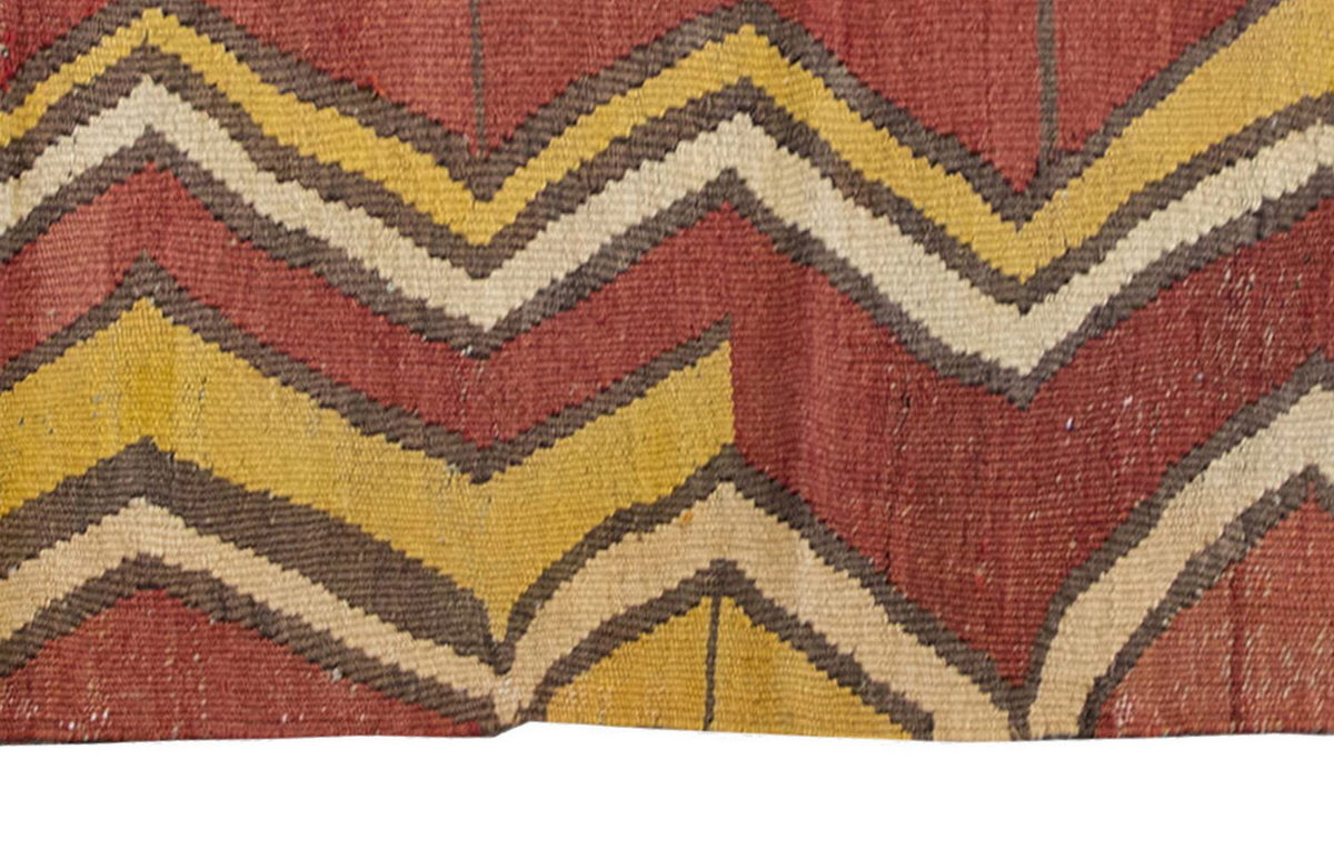 Vintage Kilim Rug,Manastır Kilim 3'5" x 5'8" feet 105 x 172 cm