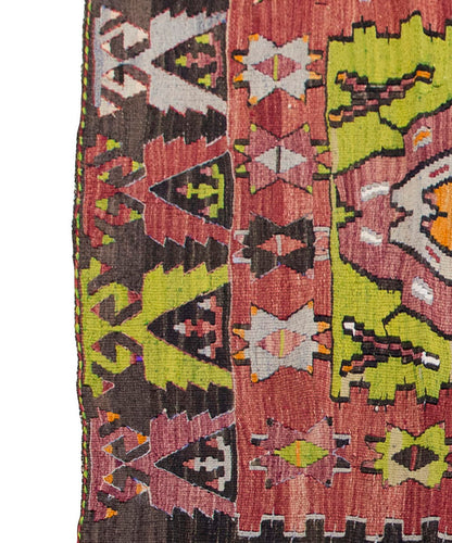 Vintage Kilim Rug,Konya Hotamış Kilim 3'6" x 5'5" feet 106 x 166 cm