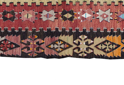 Vintage Kilim Rug,Konya Hotamış Kilim 3'6" x 5'5" feet 106 x 166 cm