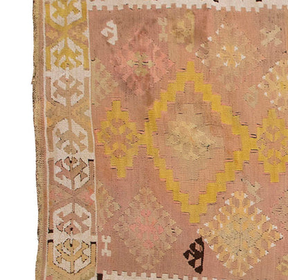 Vintage Kilim Rug,Adana Kilim 3'6" x 6" feet 106 x 180 cm