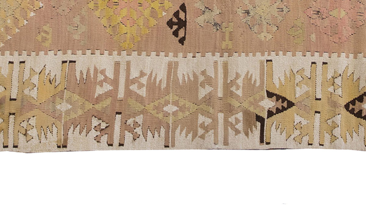 Vintage Kilim Rug,Adana Kilim 3'6" x 6" feet 106 x 180 cm