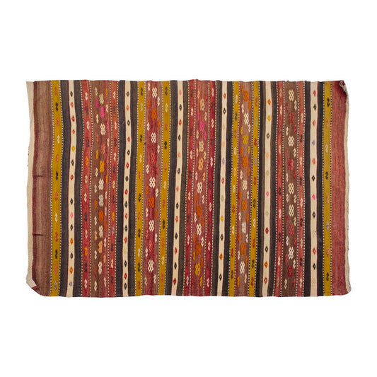 Vintage Kilim Rug,Konya Kilim 3'7" x 5" feet 109 x 147 cm